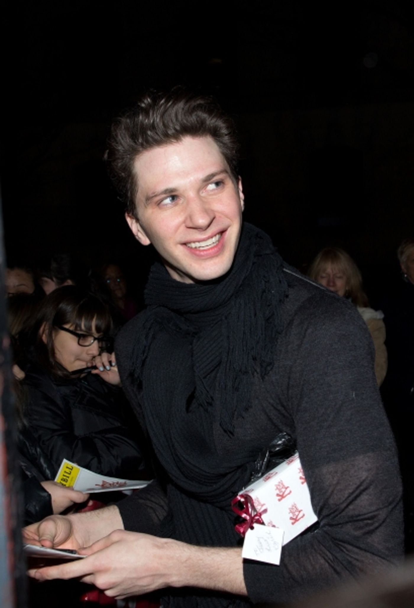 Photo Coverage: Cyndi Lauper, Harvey Fierstein Meet Fans at KINKY BOOTS Stage Door  Image