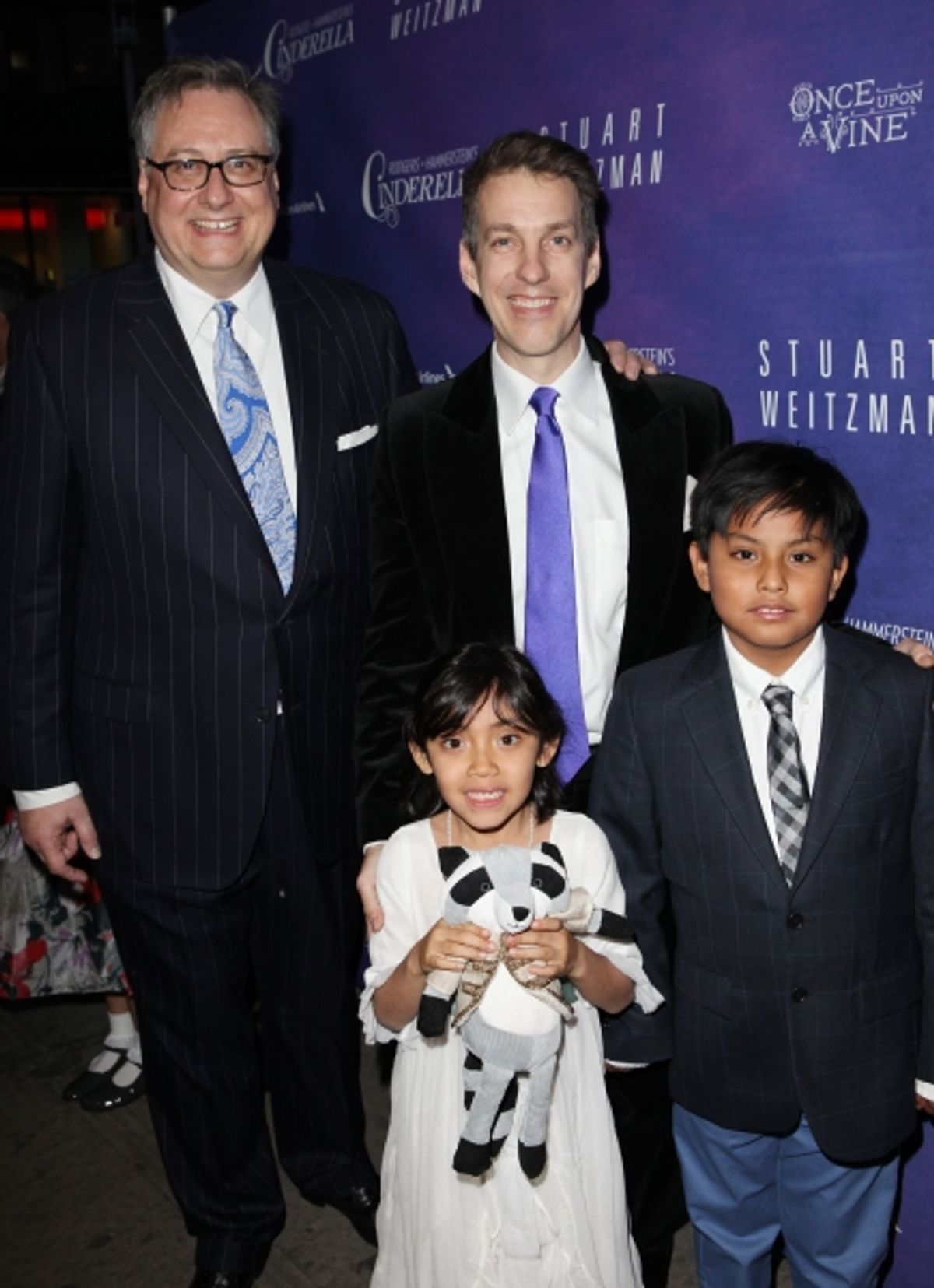 Douglas Carter Beane, Lewis Flinn, Cooper, Gabrielle at 