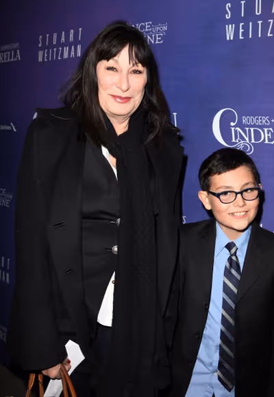 Anjelica Huston &amp; Jasper Huston Photo
