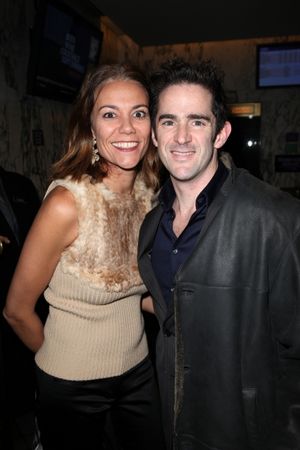 Andy Blankenbuehler & wife Elly @ BroadwayWorld Andy Blankenbuehler & wife Elly Photo