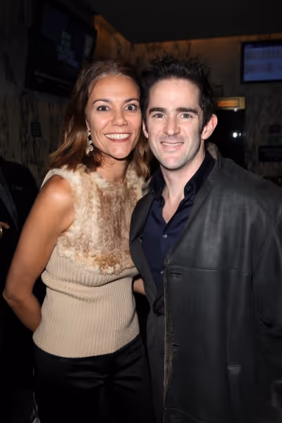 Andy Blankenbuehler &amp; wife Elly Photo