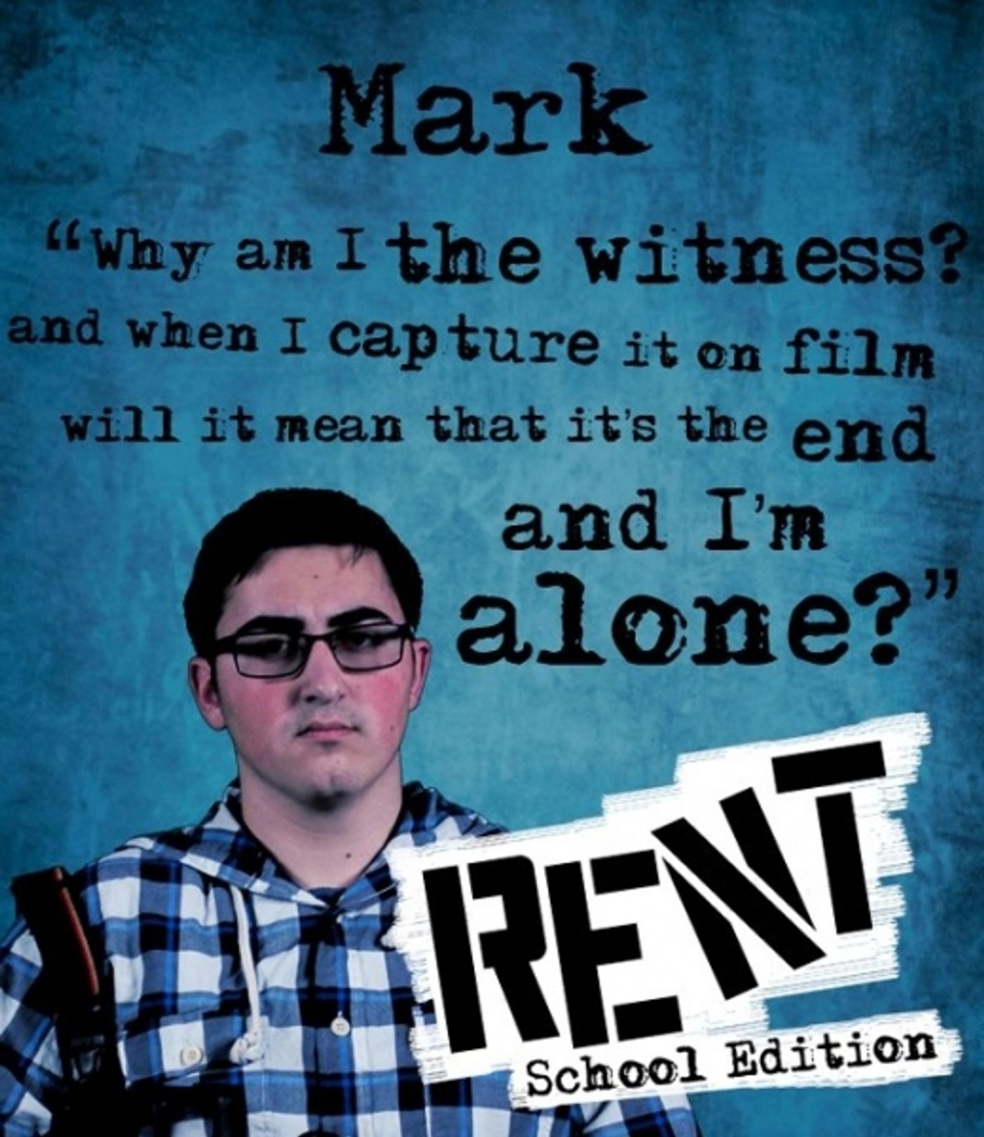 Photos: Character Cards for Hackensack High's RENT; Opens 3/21!  Image