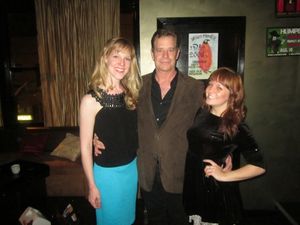 left to right: Jane Noseworthy, Robert Yacko, Caitlynne Medrek Photo