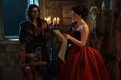 Robert Carlyle, Rose McGowan Photo