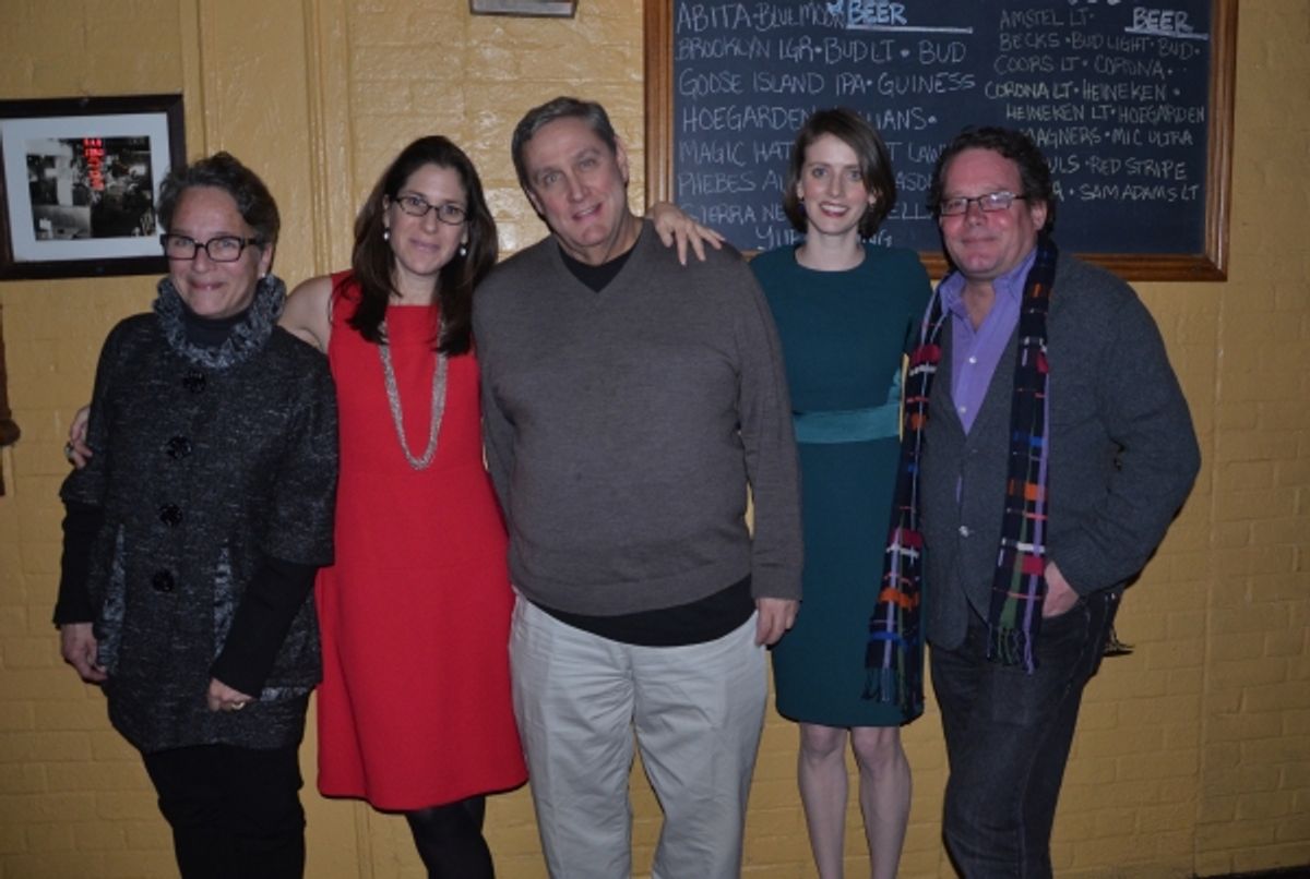 Victoria Nolan, Anne Kauffman, James Nicola, Amy Herzog, William Russo at 