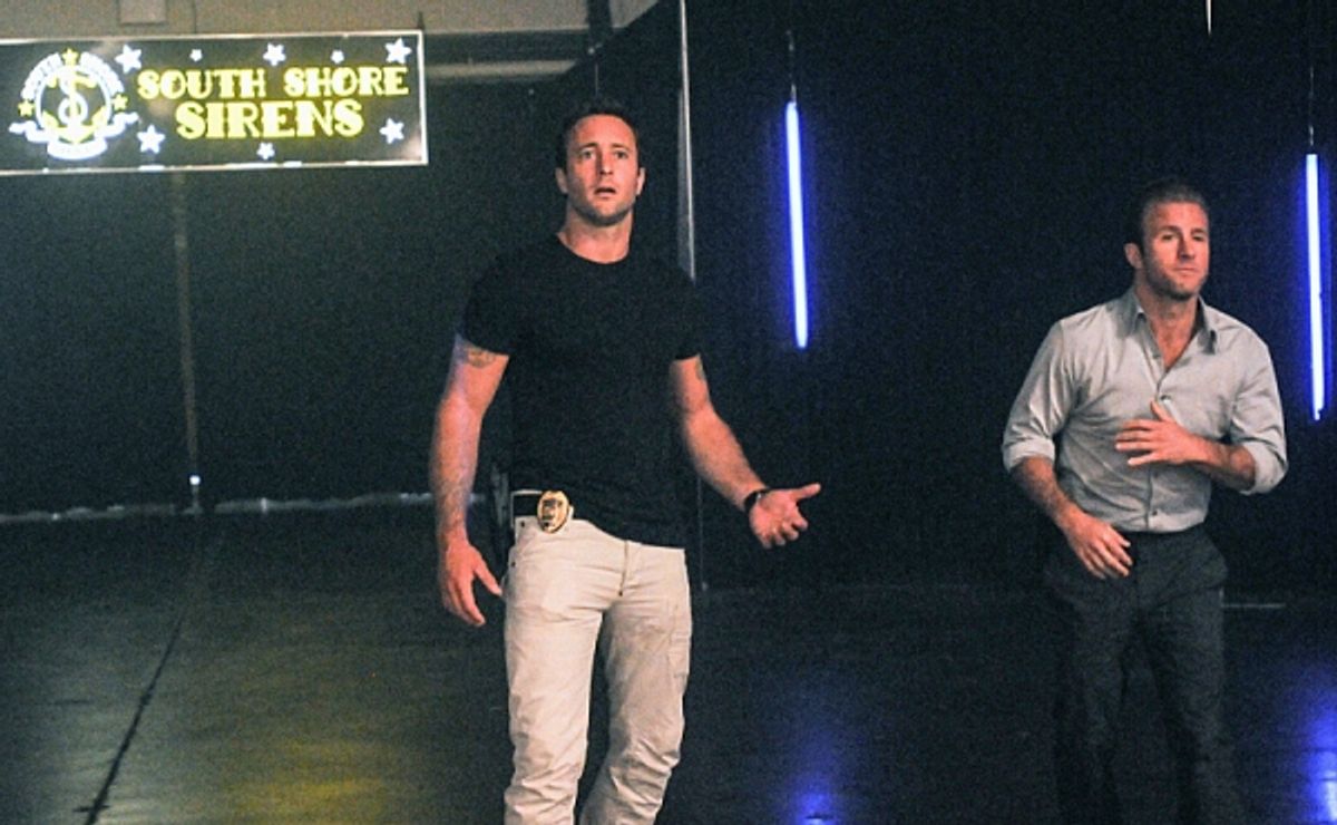 Alex O'Loughlin, Scott Caan at 