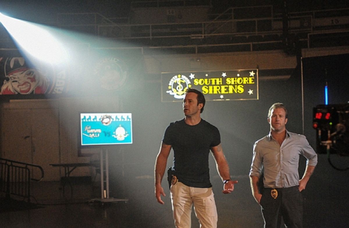 Alex O'Loughlin, Scott Caan at 