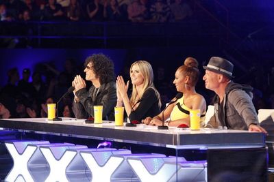 Howard Stern, Heidi Klum, Mel B, Howie Mandel Photo