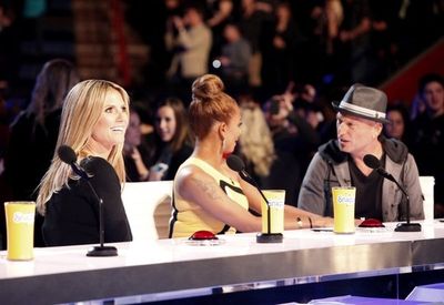 Heidi Klum, Mel B, Howie Mandel Photo