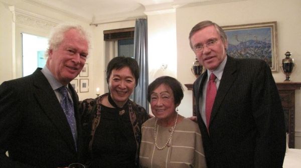 (Canadian ambassador featured in the movie Argo) Ken Taylor, Artistic Director Tisa C Photo