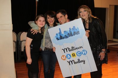 Juli Wesley, Andrea Martin, Seth Rudetsky and Lisa Lampanelli Photo