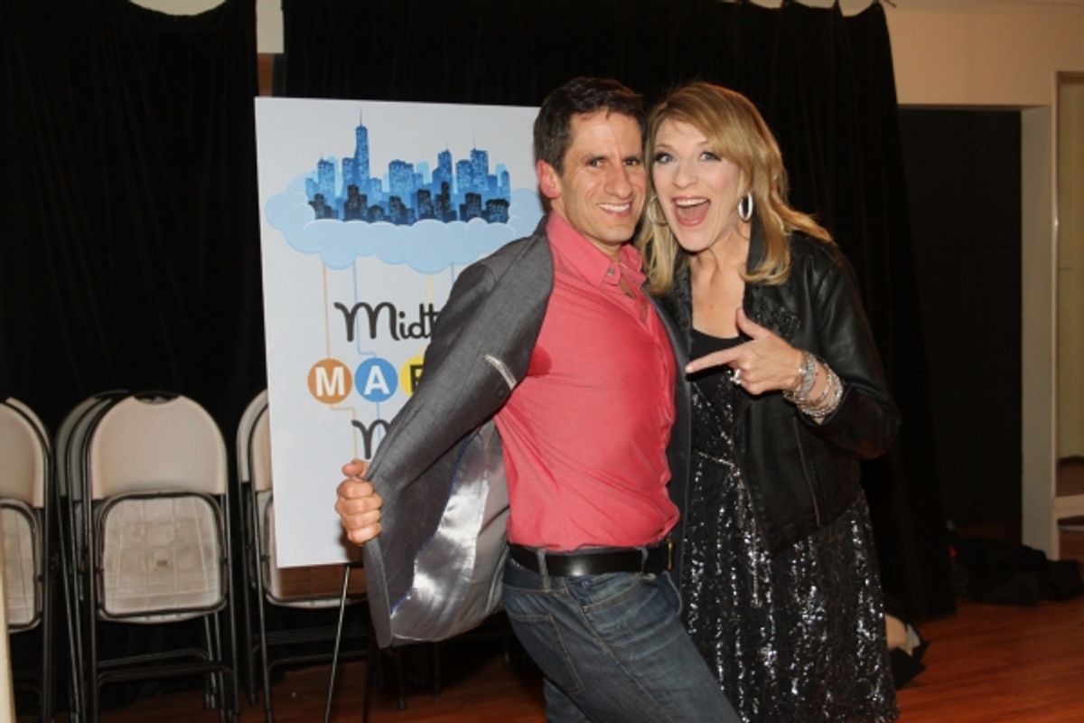 Seth Rudetsky and Lisa Lampanelli  at 