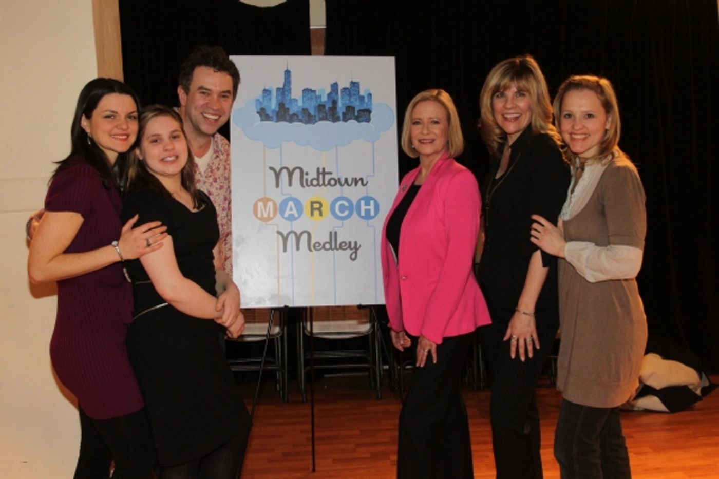 Photo Coverage: Meet the Cast of MIDTOWN MARCH MEDLEY! Photo Coverage: Meet the Cast of MIDTOWN MARCH MEDLEY! Image