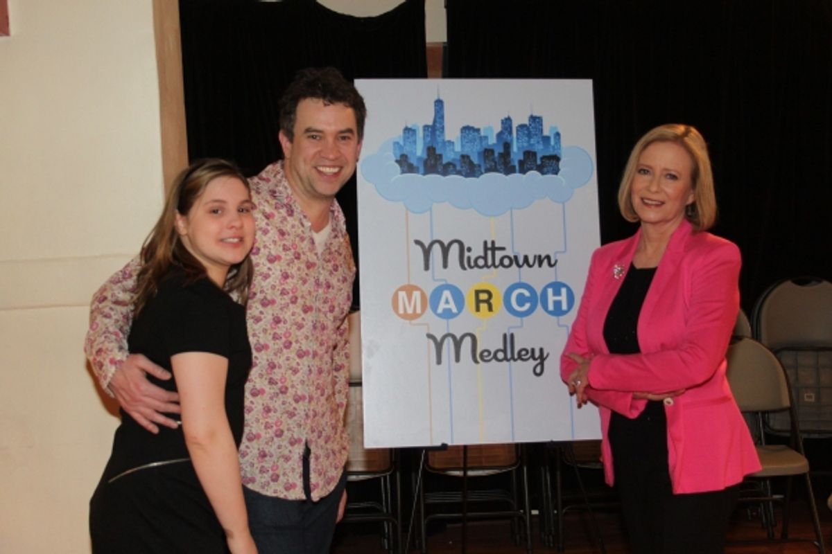 Juli Wesley, James Wesley and Eve Plumb at 