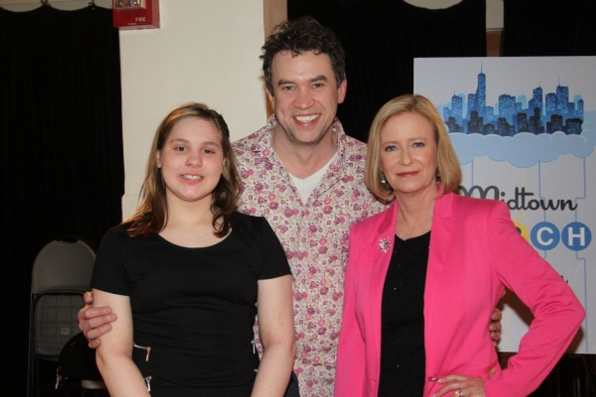 Juli Wesley, James Wesley and Eve Plumb at 