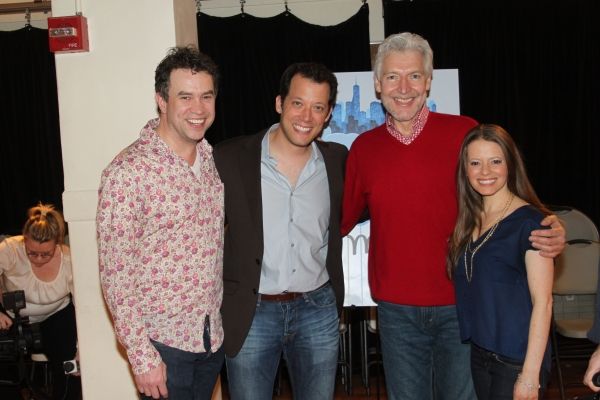 James Wesley, John Tartaglia, Tony Sheldon and Antoinette DiPietropolo Photo
