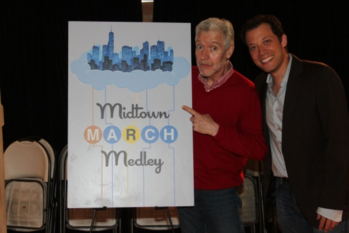 Tony Sheldon and John Tartaglia at 