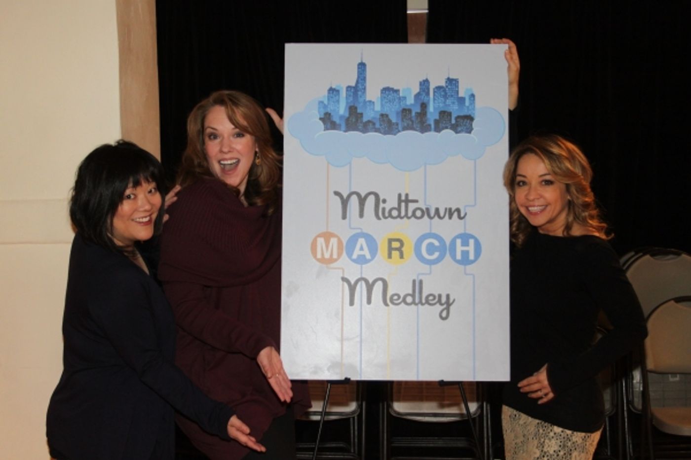 Photo Coverage: Meet the Cast of MIDTOWN MARCH MEDLEY! Photo Coverage: Meet the Cast of MIDTOWN MARCH MEDLEY! Image