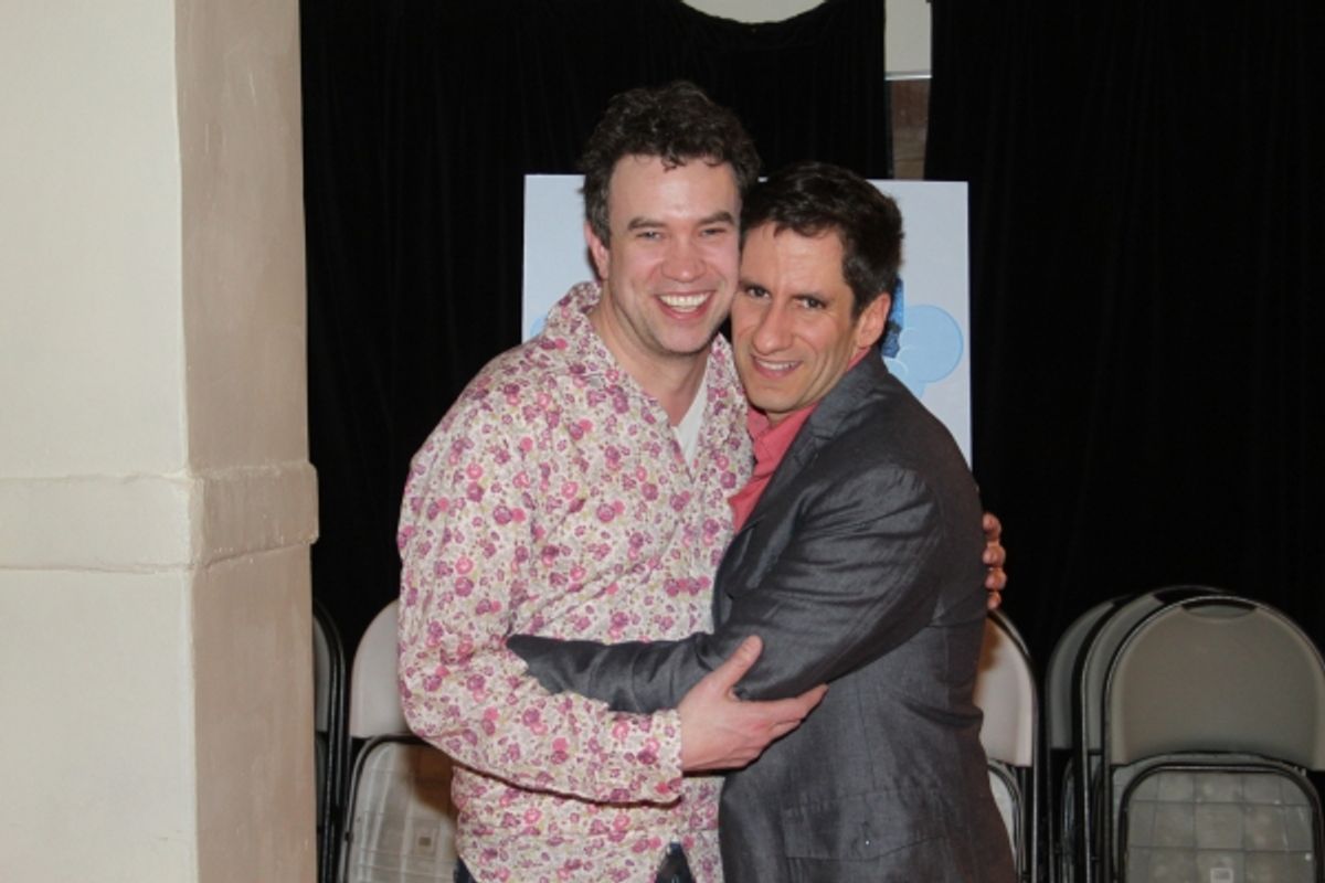 James Wesley and Seth Rudetsky at 