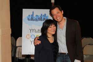 Ann Harada and John Tartaglia @ BroadwayWorld Ann Harada and John Tartaglia Photo