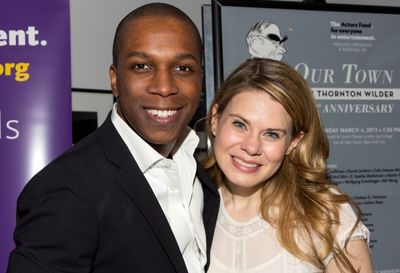Leslie Odom, Jr, Celia Keenan-Bolger Photo