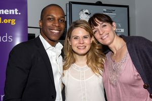 Leslie Odom, Jr., Celia Keenan-Bolger, Julia Murney Photo