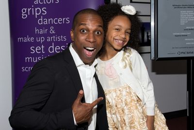 Leslie Odom, Jr, Tyrah Skye Odoms Photo