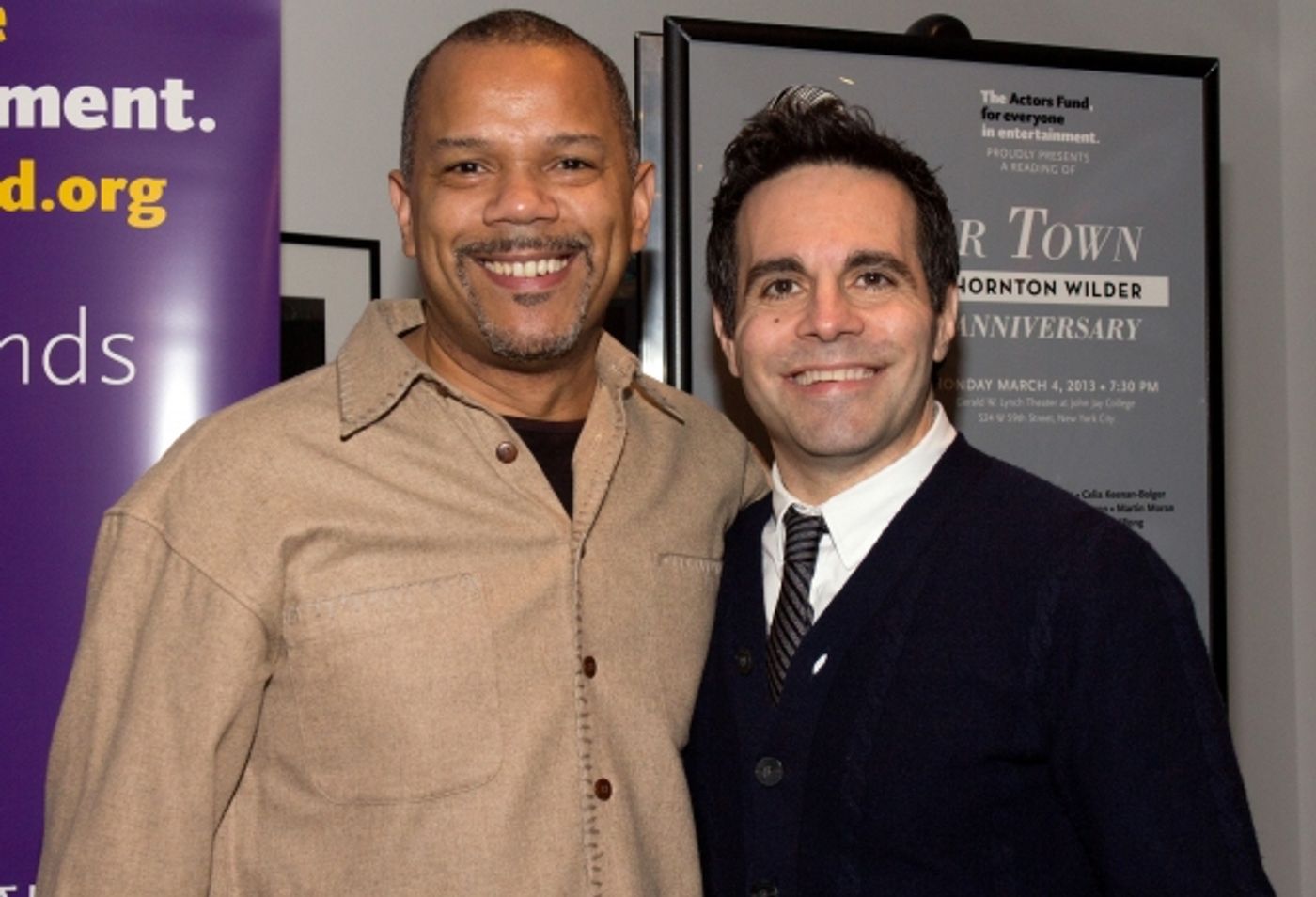 Photo Coverage: Celia Keenan-Bolger, BD Wong, and More at OUR TOWN Benefit Reading  Image