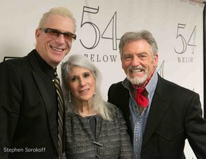 Ron Abel music director, Jamie deRoy, Larry Gatlin Photo