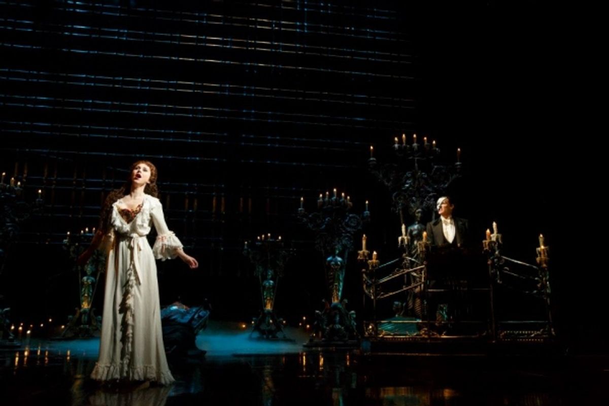 Samantha Hill and Hugh Panaro at 