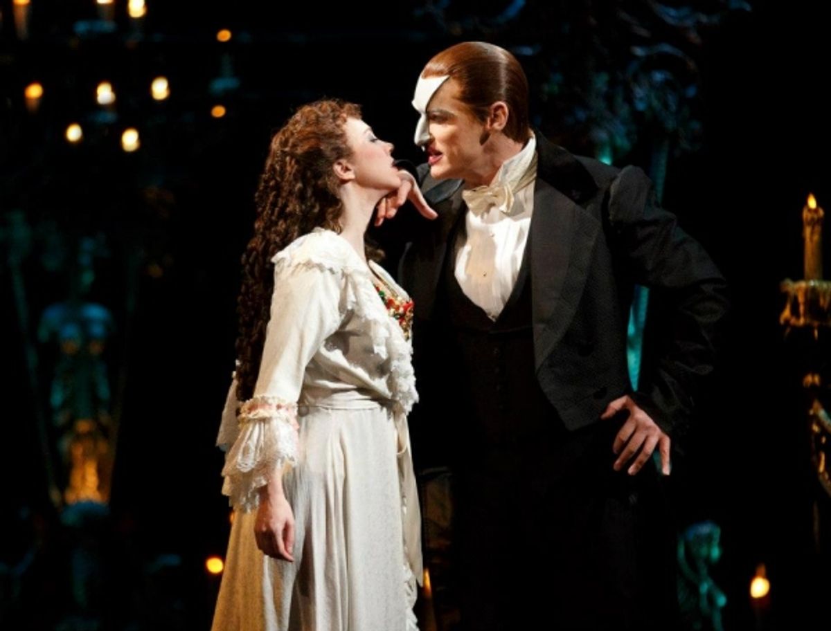 Samantha Hill and Hugh Panaro at 