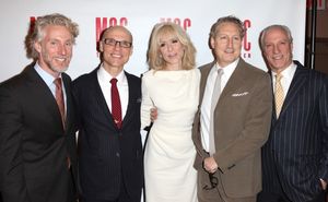 Blake West, Will Cantler, Judith Light, Bernie Telsey and Robert Lupone Photo