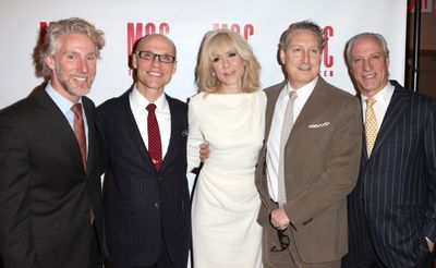 Blake West, Will Cantler, Judith Light, Bernie Telsey and Robert Lupone Photo