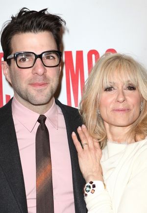 Zachary Quinto & Judith Light  Photo
