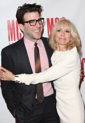 Zachary Quinto & Judith Light  Photo