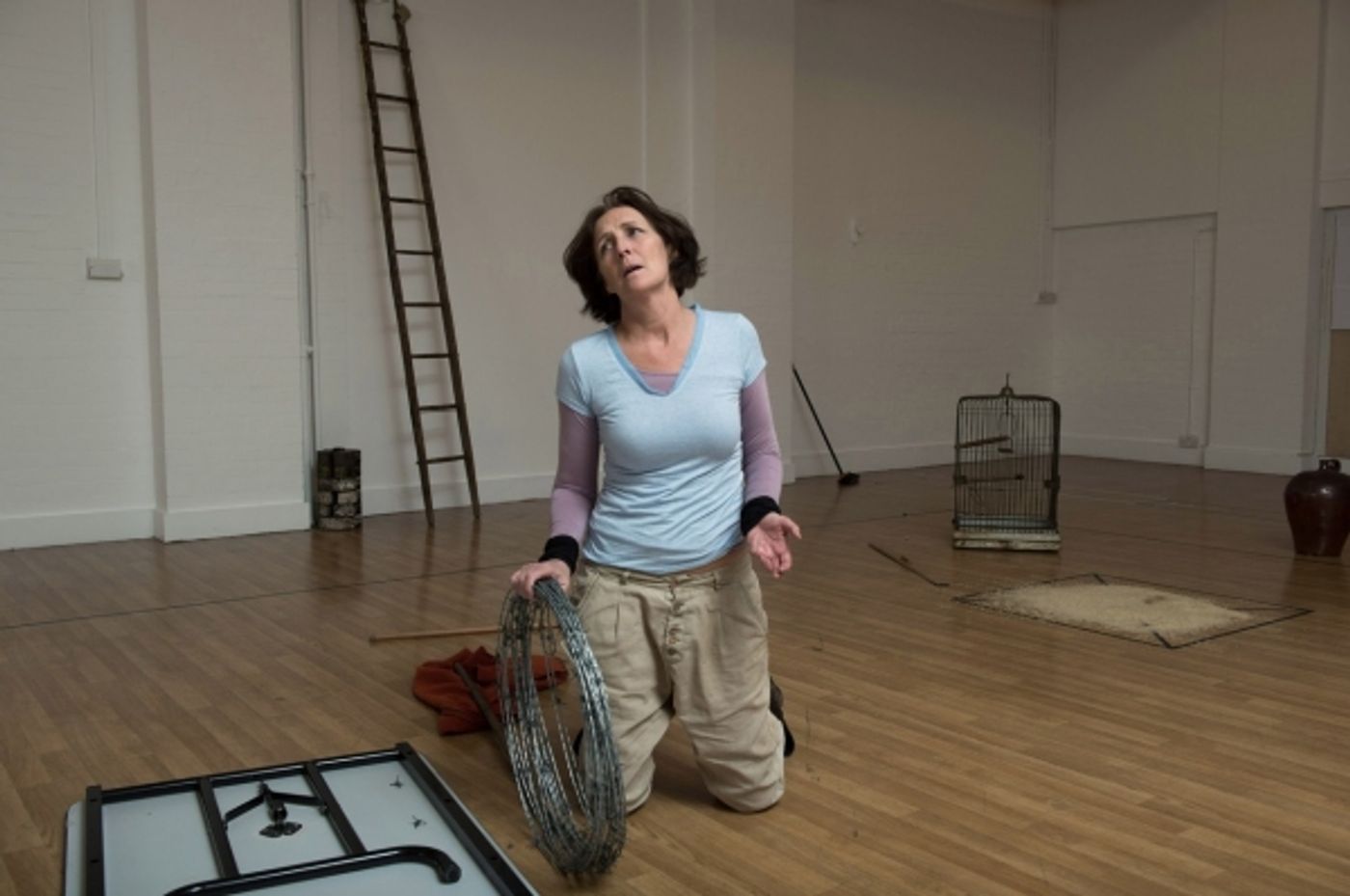 Photo Flash: In Rehearsal for THE TESTAMENT OF MARY with Fiona Shaw  Image