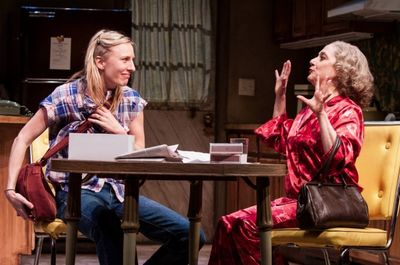 Mickey Sumner, Carol Kane Photo