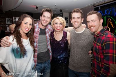Jake Wilson, Julie Halston, Danny Visconti, Connor Gallagher and Company Photo