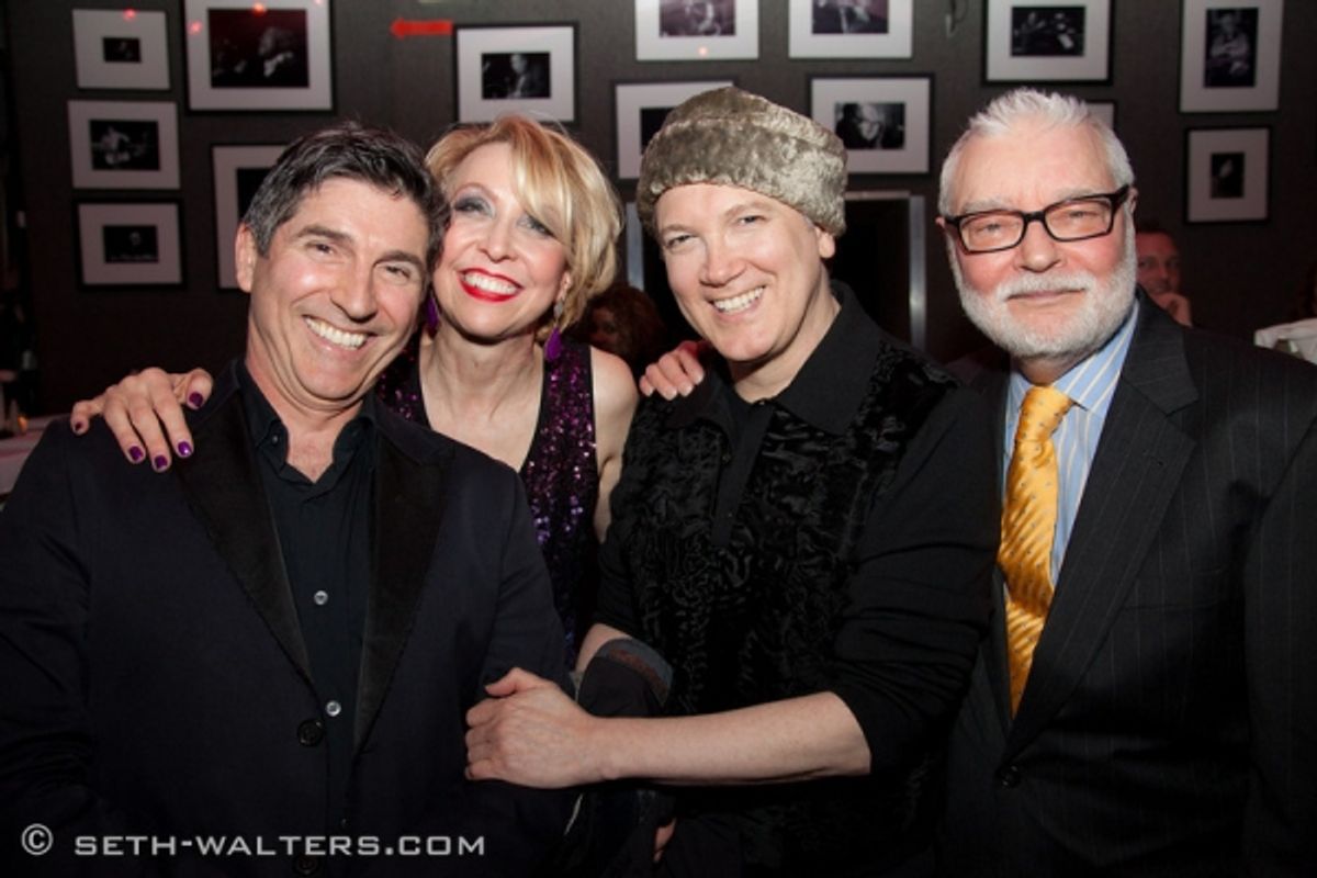 James Lecesene, Julie Halston, Charles Busch and Ralph Howard at 