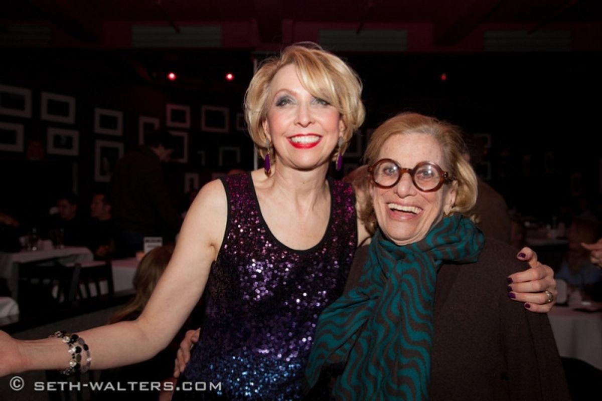 Julie Halston and Shirley Herz at 