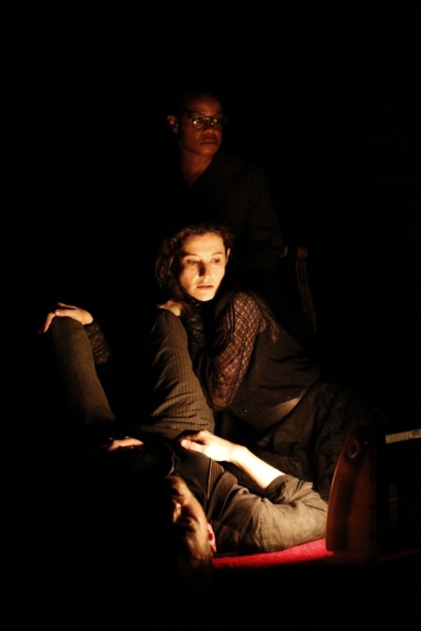 Luke Robertson, Bianca Amato, and Quincy Tyler Bernstine Photo