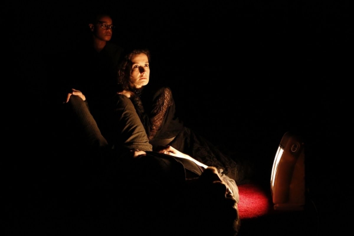 Quincy Tyler Bernstine, Bianca Amato, and Luke Robertson at 