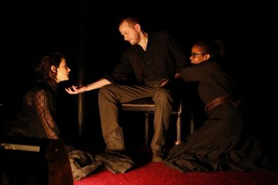 Bianca Amato, Luke Robertson, and Quincy Tyler Bernstine Photo