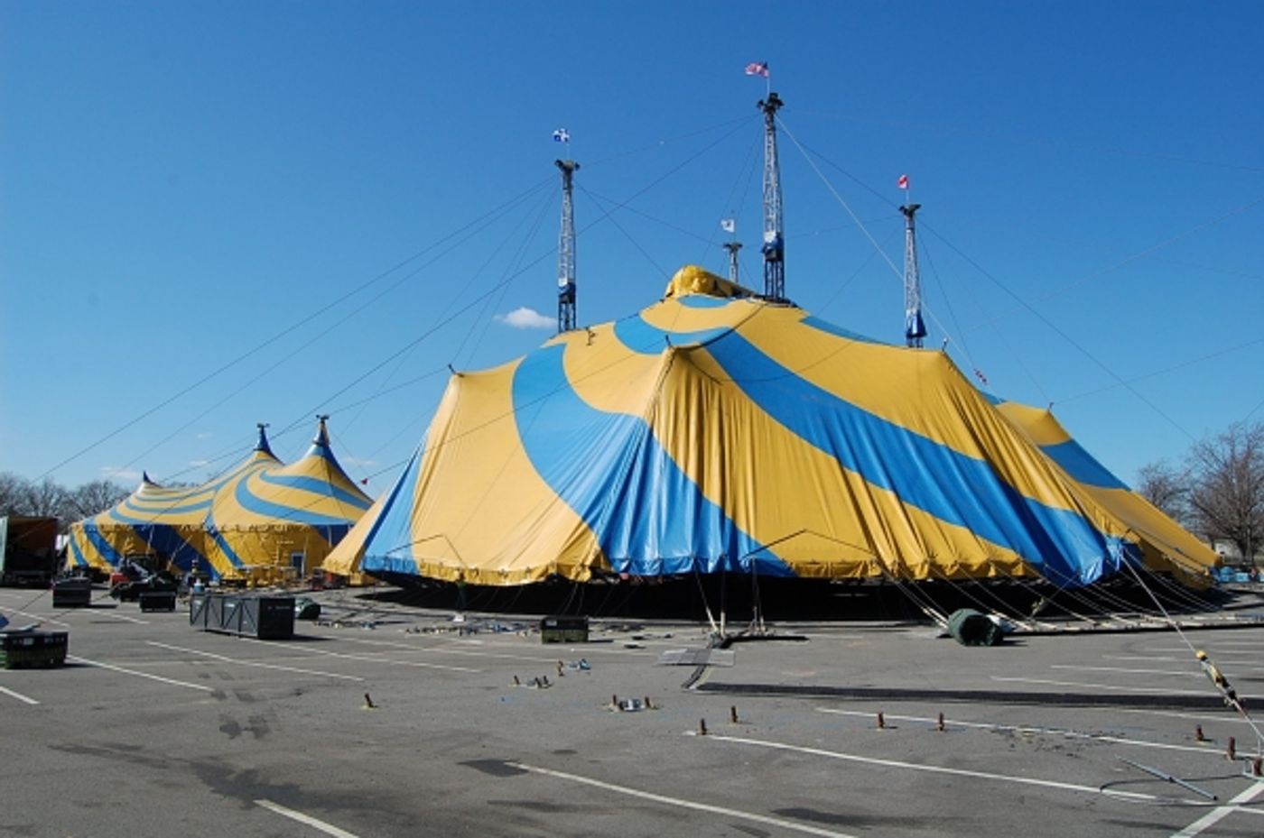 Photo Flash: Cirque du Soleil Raises TOTEM Big Top at Citi Field for 3/14 Opening Photo Flash: Cirque du Soleil Raises TOTEM Big Top at Citi Field for 3/14 Opening Image