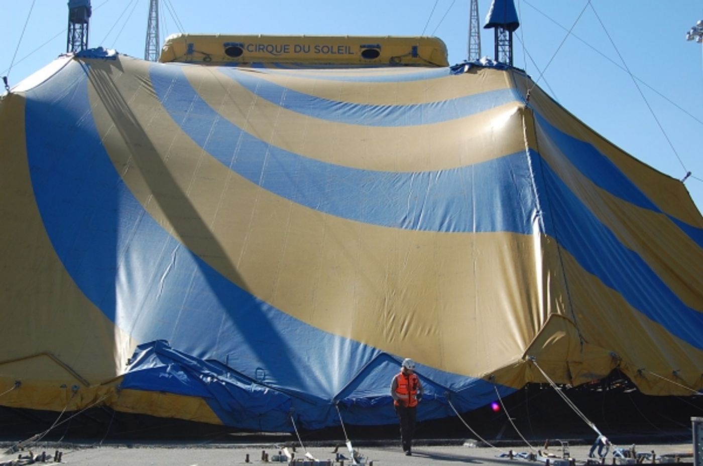Photo Flash: Cirque du Soleil Raises TOTEM Big Top at Citi Field for 3/14 Opening Photo Flash: Cirque du Soleil Raises TOTEM Big Top at Citi Field for 3/14 Opening Image