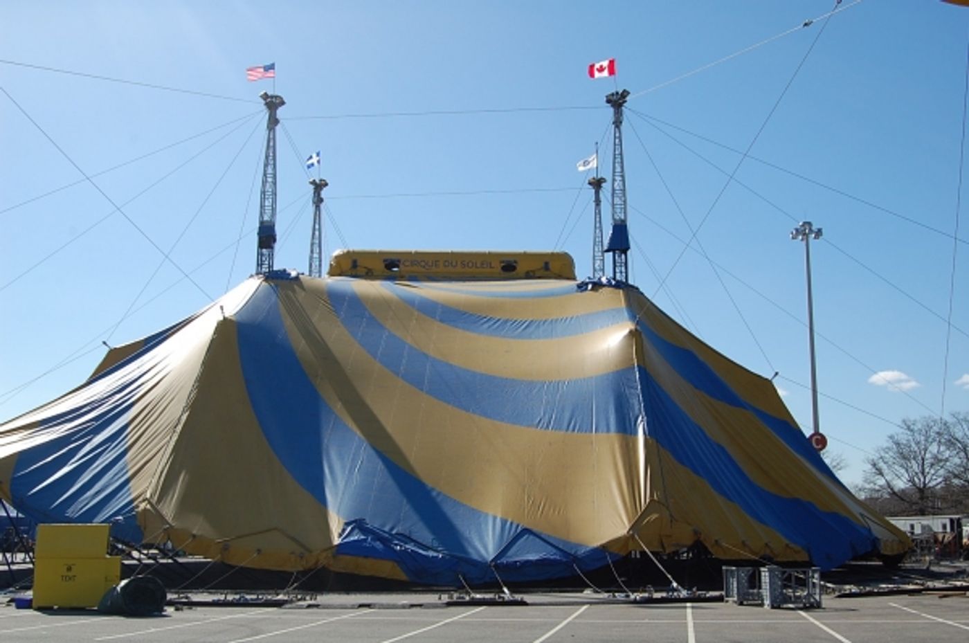 Photo Flash: Cirque du Soleil Raises TOTEM Big Top at Citi Field for 3/14 Opening Photo Flash: Cirque du Soleil Raises TOTEM Big Top at Citi Field for 3/14 Opening Image