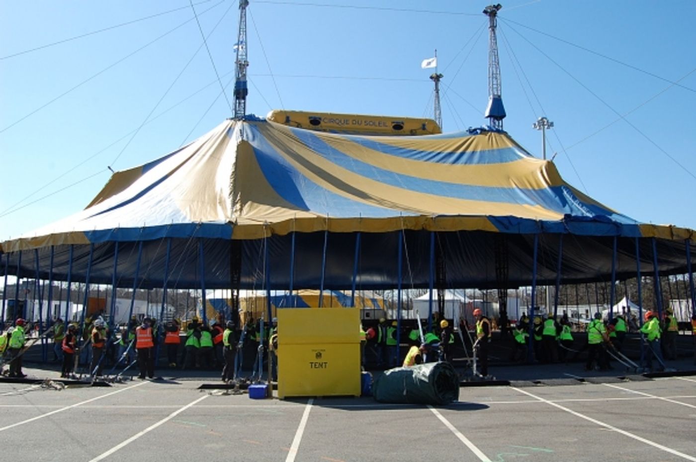 Photo Flash: Cirque du Soleil Raises TOTEM Big Top at Citi Field for 3/14 Opening Photo Flash: Cirque du Soleil Raises TOTEM Big Top at Citi Field for 3/14 Opening Image