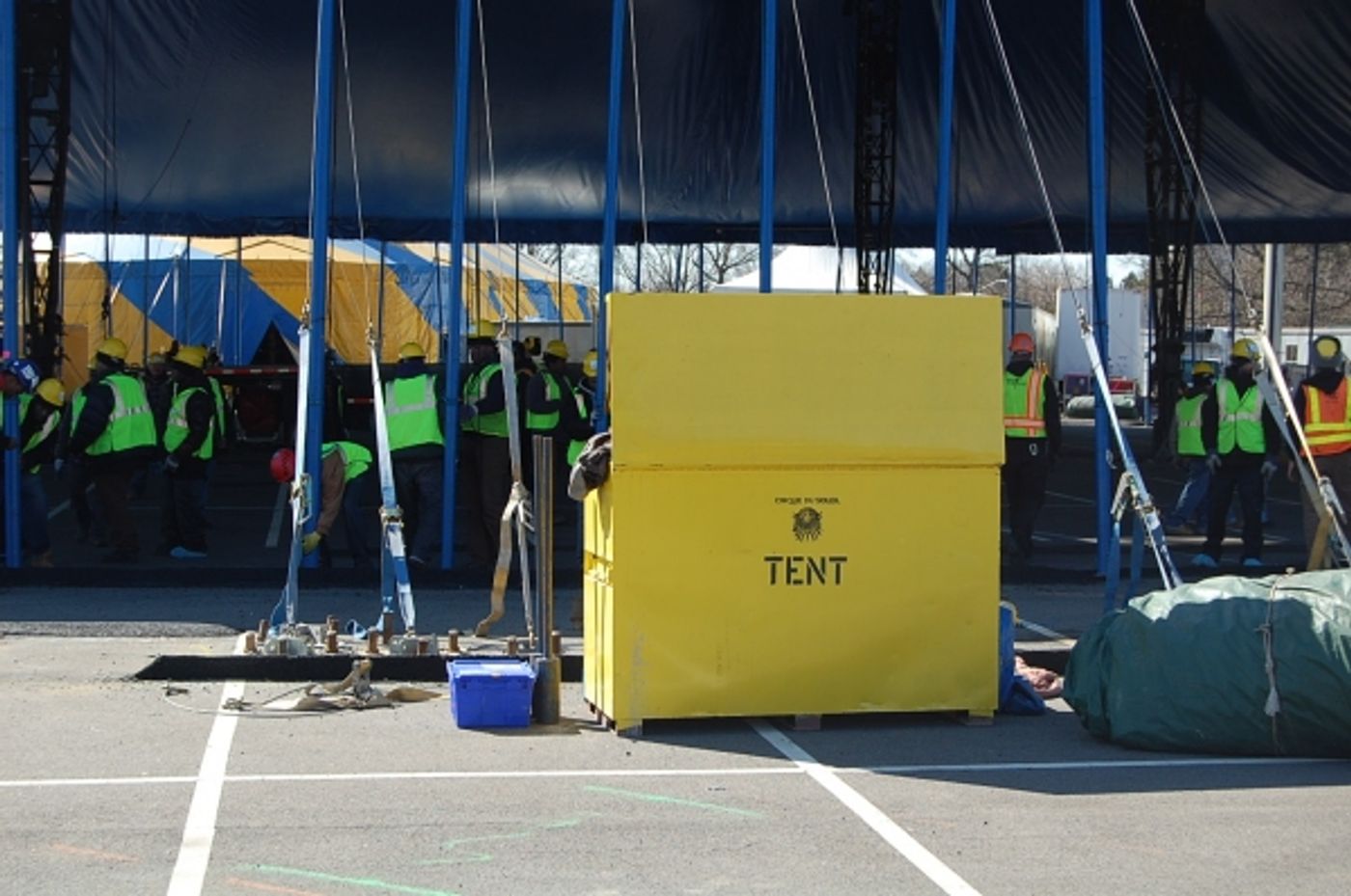 Photo Flash: Cirque du Soleil Raises TOTEM Big Top at Citi Field for 3/14 Opening Photo Flash: Cirque du Soleil Raises TOTEM Big Top at Citi Field for 3/14 Opening Image