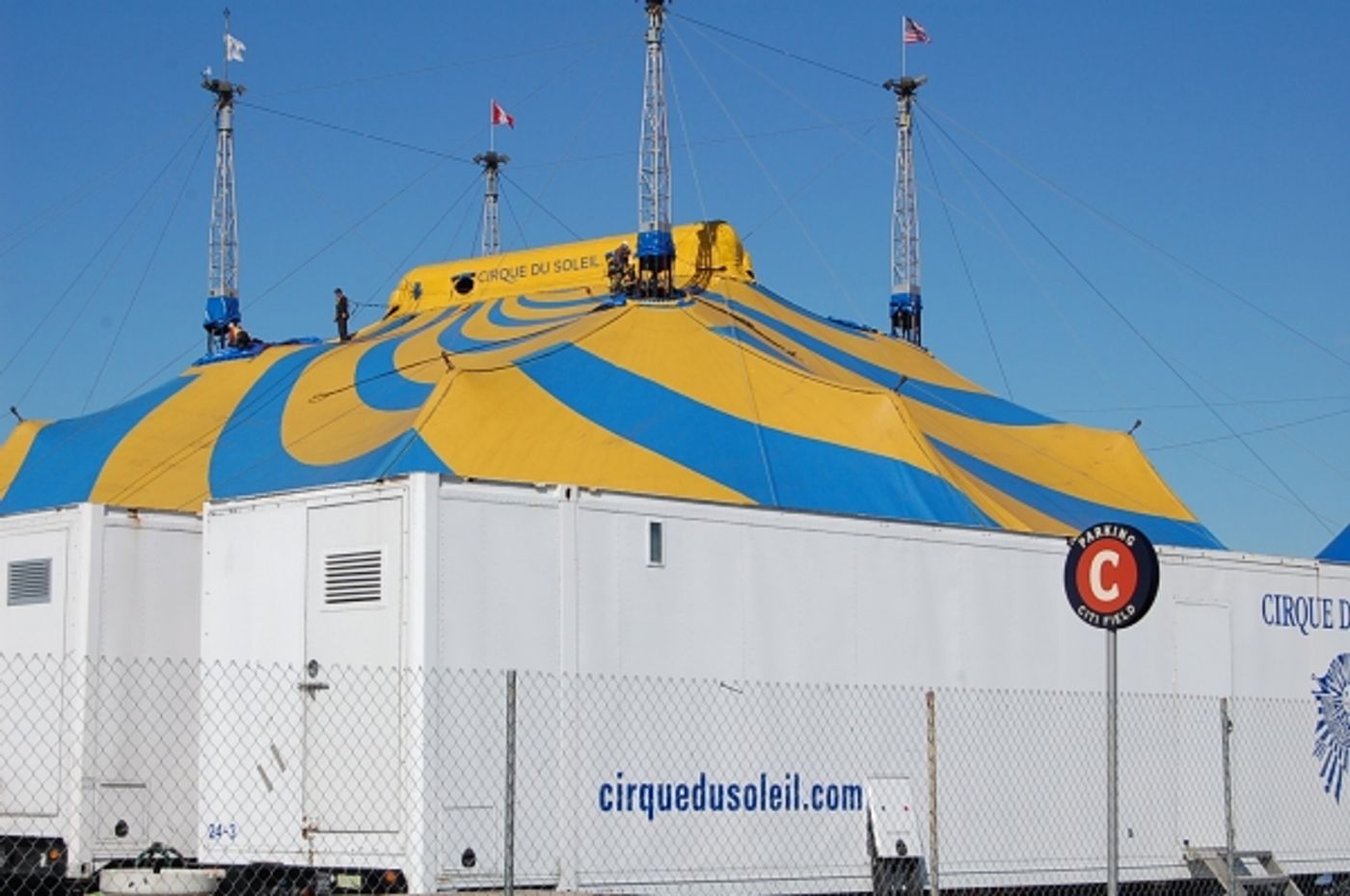 Photo Flash: Cirque du Soleil Raises TOTEM Big Top at Citi Field for 3/14 Opening Photo Flash: Cirque du Soleil Raises TOTEM Big Top at Citi Field for 3/14 Opening Image