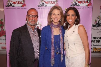 Mark Schwartz, Lindsay Wagner, and Amy Botwinick Photo